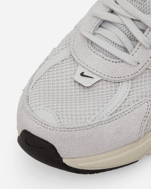 Nike White Wmns V2K Run Sneakers Pure Platinum / Chrome for men