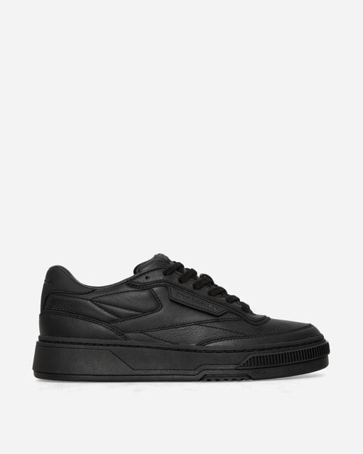 Reebok Black Club C Leather Sneakers for men