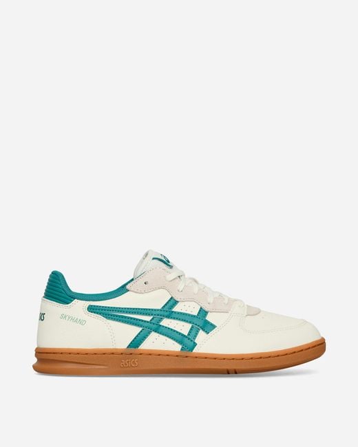 Asics Blue Skyhand Og Sneakers Cream Rainy Lake for men