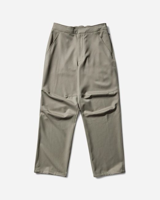 Nike Gray Men S Wool Classic Woven Pants Light Army for men