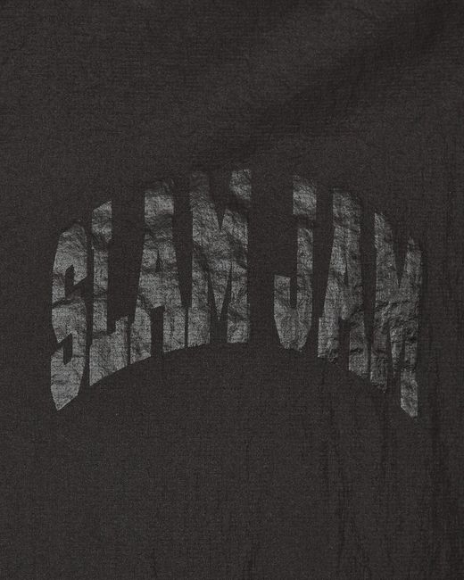 SLAM JAM Black Packable Windbreaker for men