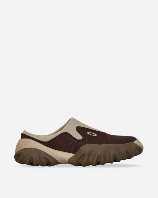 Oakley Brown Jacquard Chop Saw Mule / Espresso for men