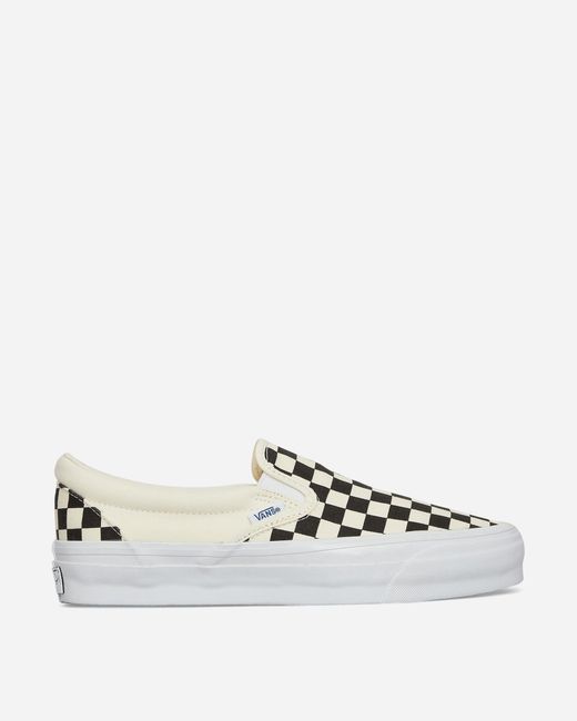 Vans White Slip-on Reissue 98 Lx Sneakers Checkerboard for men
