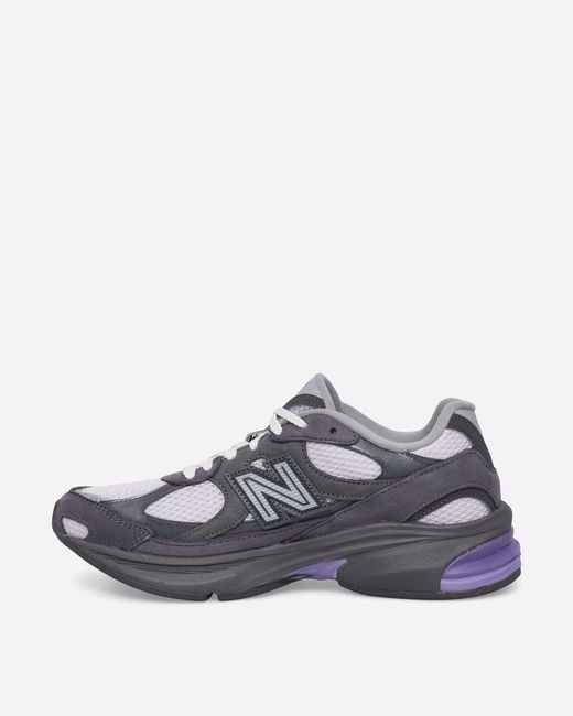 New Balance Blue Abzorb 2010 Sneakers Nepture Grey / Violet Crush / Taro for men