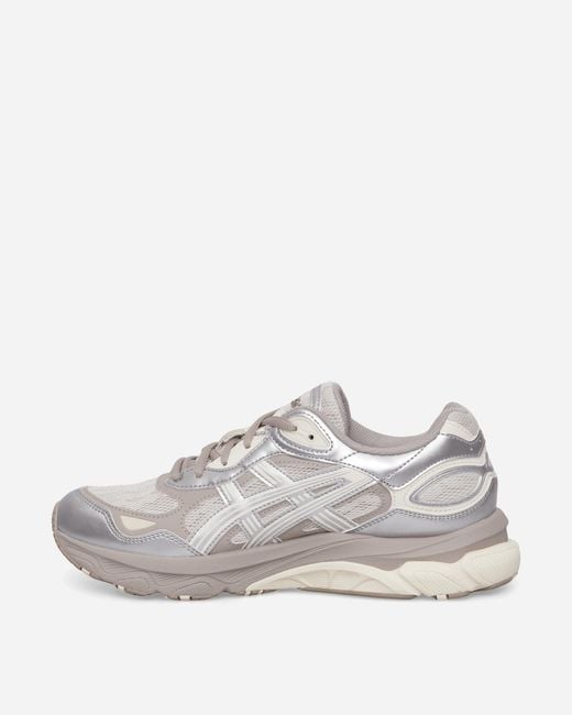 Asics White Gel-Nyc 2.0 Sneakers Smoke Pure for men