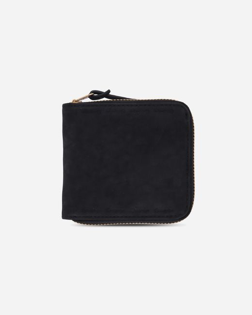 Visvim Black Leather Bi-Fold Wallet for men