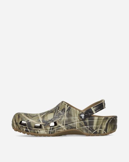 CROCSTM Multicolor Classic Realtree Clogs Khaki for men