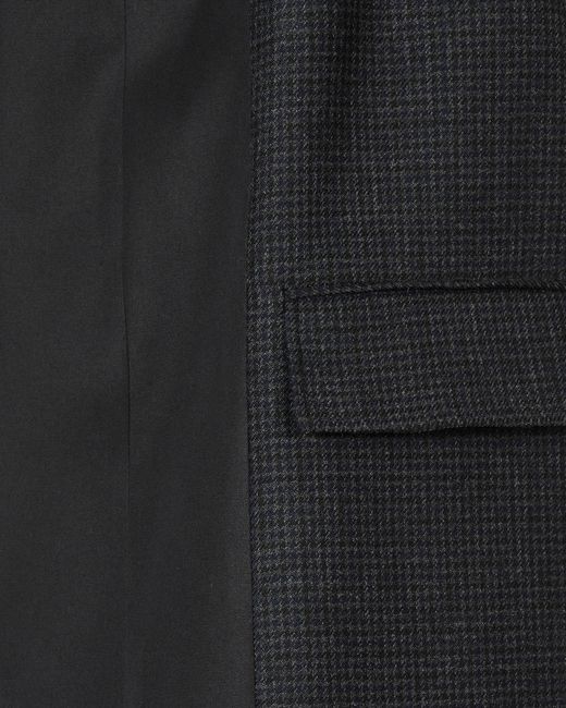 Martine Rose Blue Two-In-One Coat for men