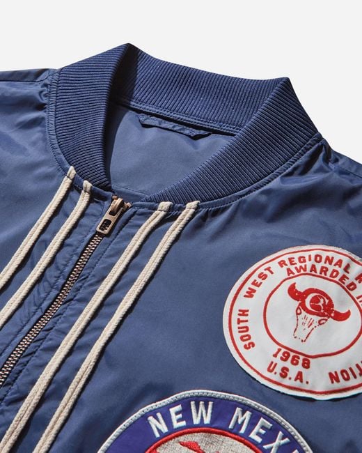 Champion Blue Men S 60's Souvenir Campus Jacket for men