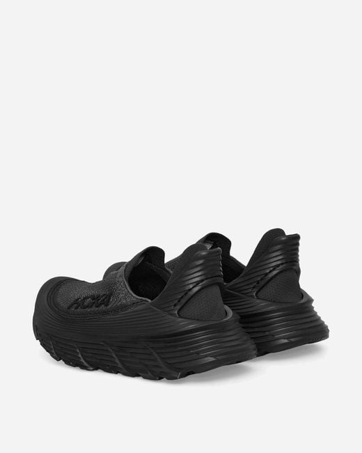 Hoka One One Black Restore Tc Sneakers for men