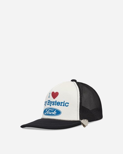 Hysteric Glamour My Hysteric Mesh Cap in Blue for Men | Lyst