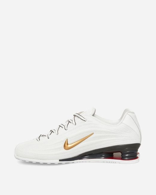 Nike Women S Shox Z Sneakers White / Metallic Gold