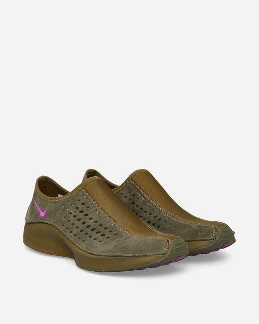 Nike Green Women S Air Superfly Moc Sneakers Medium Olive / Vivid Purple