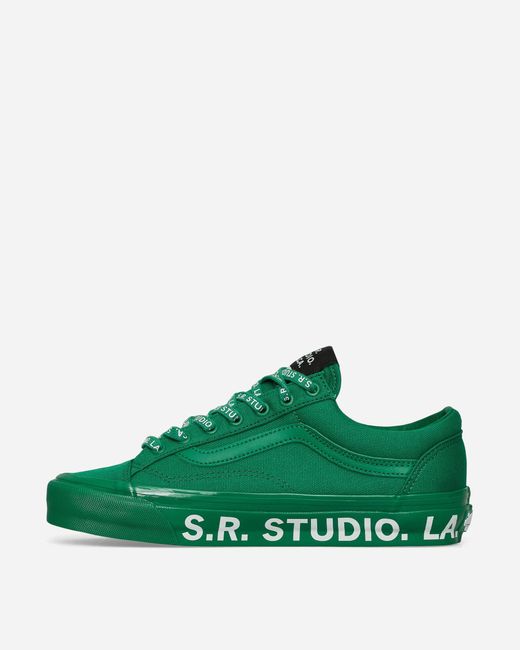 Vans Green S.R. Studio La.Ca. Old Skool Reissue 36 Vibram Sneakers for men