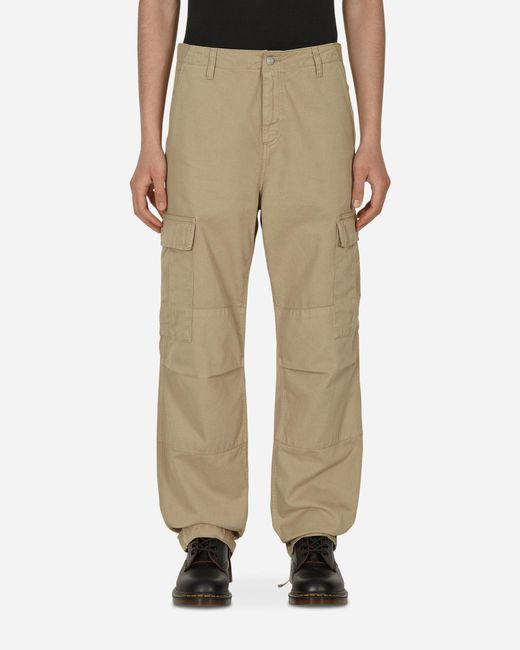 Carhartt WIP Cotton Regular Cargo Pants in Beige (Natural) for Men ...