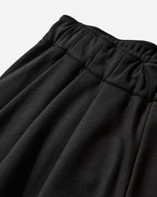 Dries Van Noten Black S Pleated Sweatpants for men