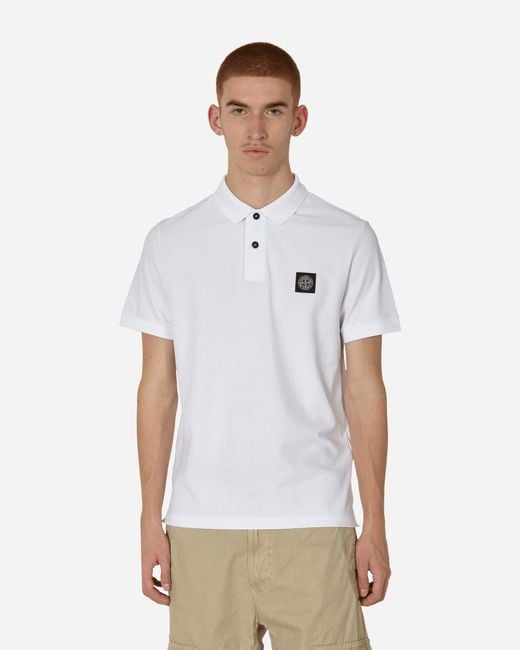 Stone island clearance short sleeve polo