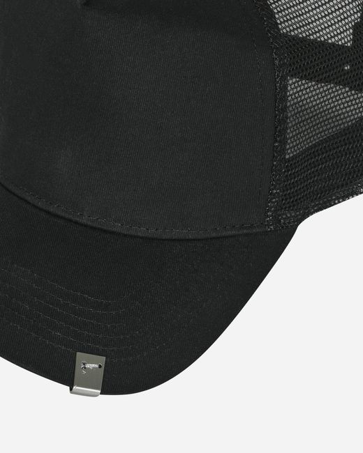 1017 ALYX 9SM Black Lightercap Trucker Cap for men