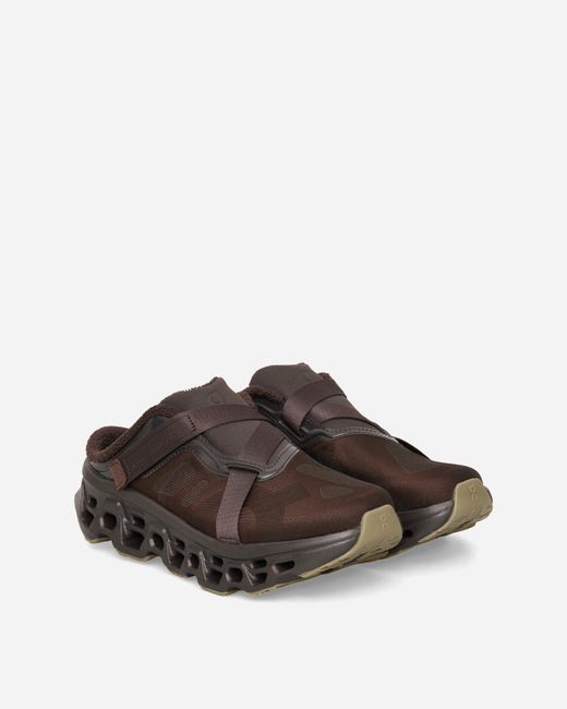 On Shoes Brown Women S Cloudmster 3 Mules Cacao / Espresso
