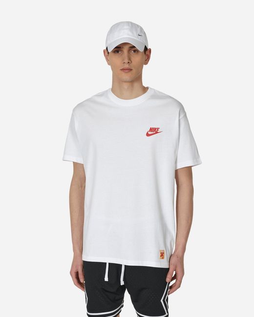 Nike White M90 Sole Food T-shirt for men