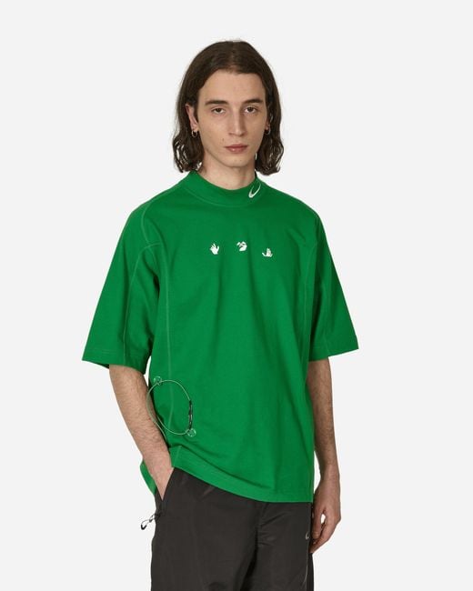 Nike Off white T shirt Kelly in Green for Men Lyst UK