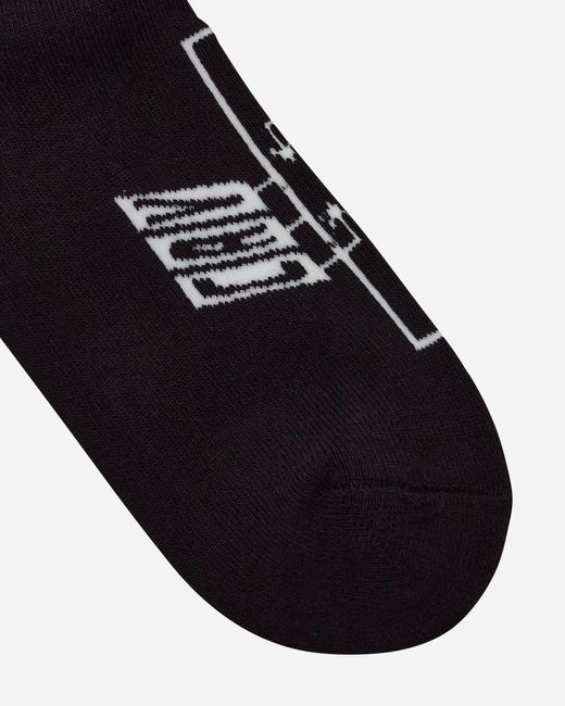 Cav Empt Black Logo Socks for men
