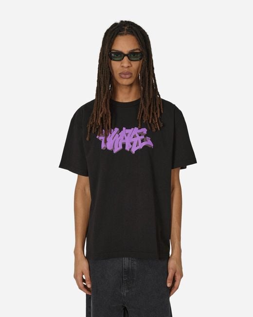 AWAKE NY Black Graffiti T-shirt for men