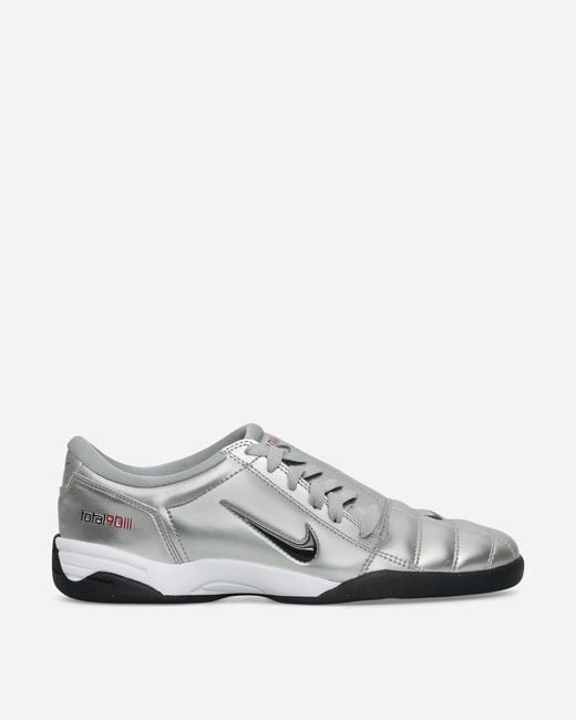 Nike White Total 90 Sneakers Metallic Silver / Black for men