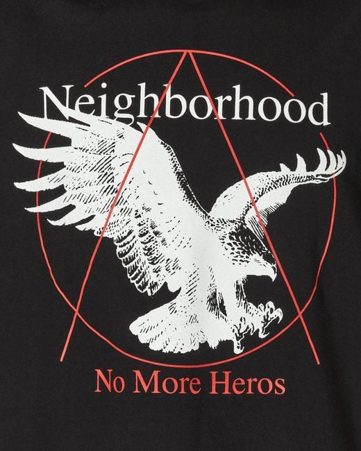 Neighborhood Black Ss-24 T-shirt for men
