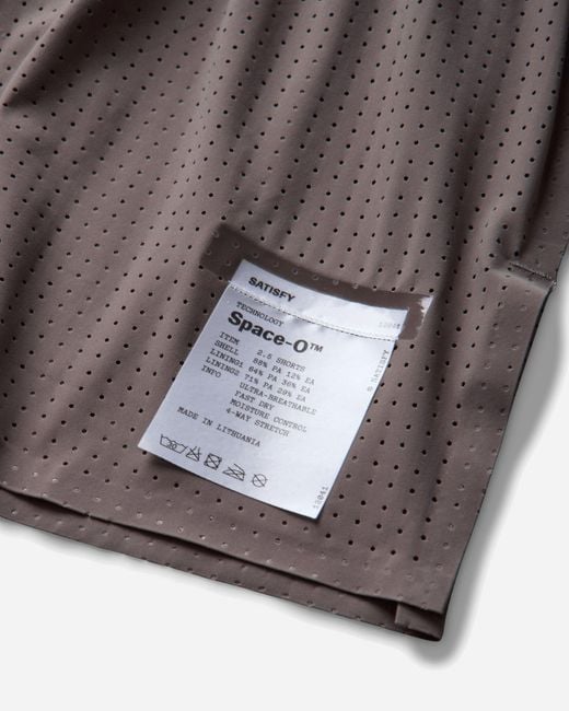 Satisfy Brown Space-O 2.5In Shorts Falcon for men