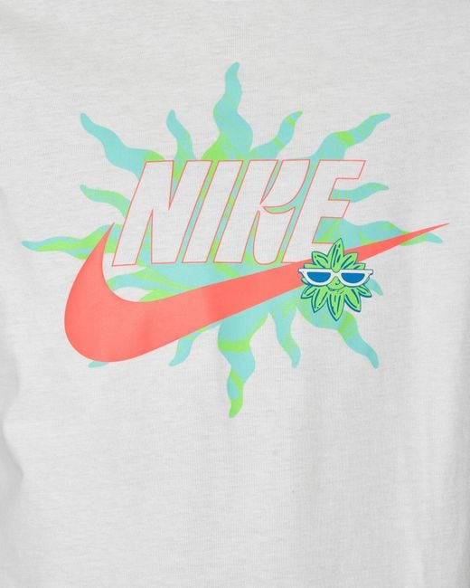 Nike White Spring Swoosh Longsleeve T-Shirt for men