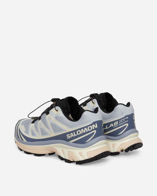 Salomon White Xt-6 Sneakers Pearl / Grisaille / Vanilla Ice for men
