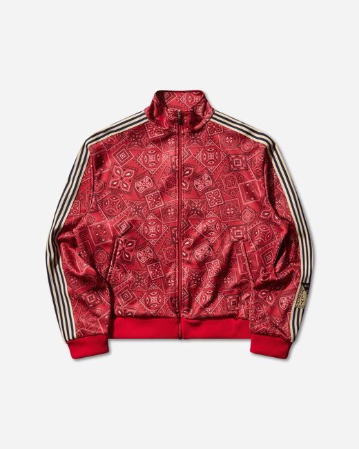 Kapital Red S Smooth Jersey Cookie Bandana Track Jacket for men