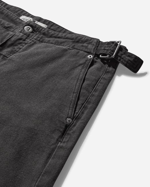 Our Legacy Black S Trucker Trousers Ash for men