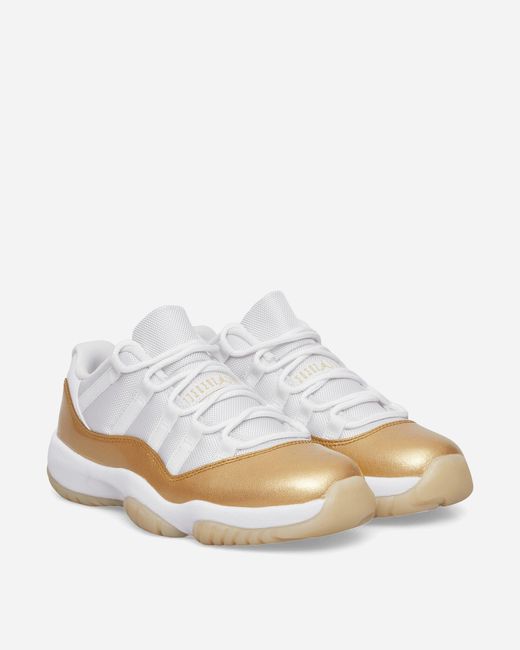 Nike White S Air Jordan 11 Low Mother S Day Sneakers Metallic