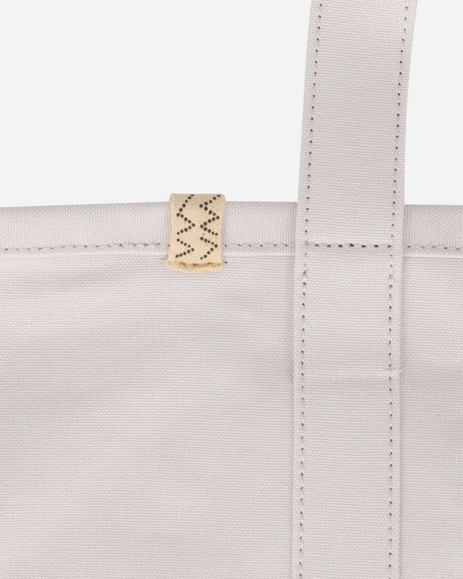 Visvim White Juneau Tote (M) Ivory for men