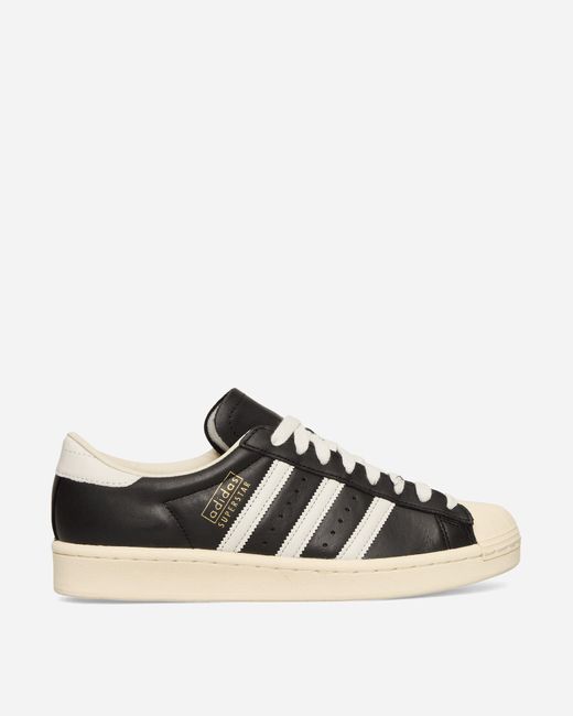 Adidas Black Superstar Vintage Sneakers Core Core for men