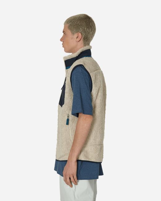 Patagonia Blue Classic Retro-x Vest Natural for men