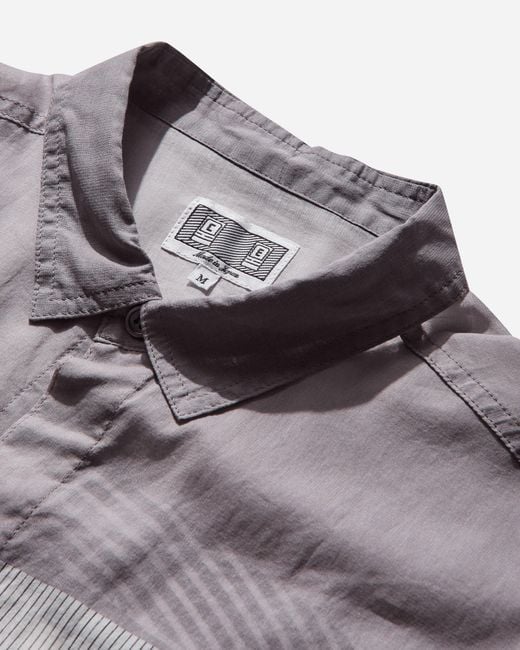 Cav Empt Gray Men S Vh Acerbio Sleeve Shirt Charcoal for men