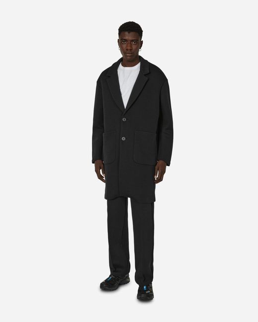 Nike Black Tech Fleece Reimagined Trench Coat for men