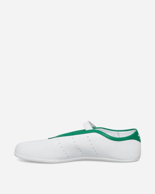 Adidas Green S Stan Smith Lo Ballet Shoes Cloud