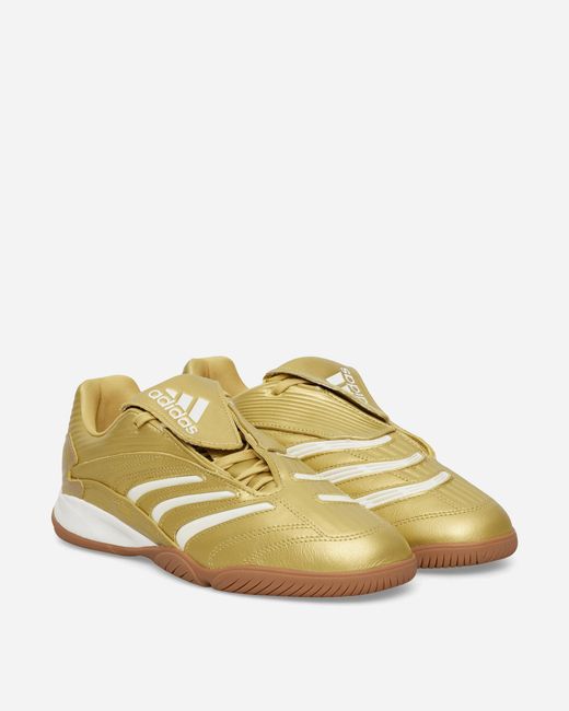 Adidas Yellow Predator Sala Sneakers Metallic for men