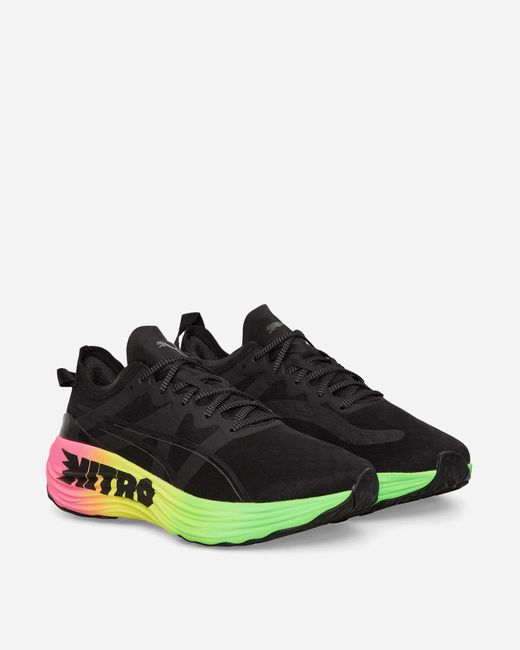 PUMA Foreverrun Nitro Futrograde Sneakers / Green for men