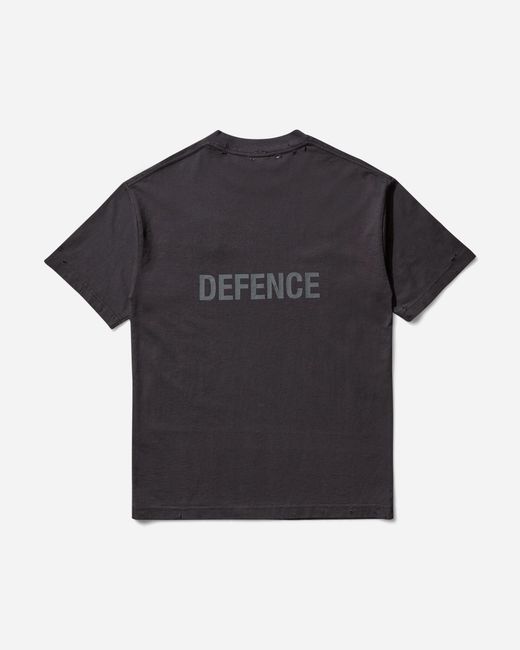 Umbro Black Offence Defence T-shirt Washed for men