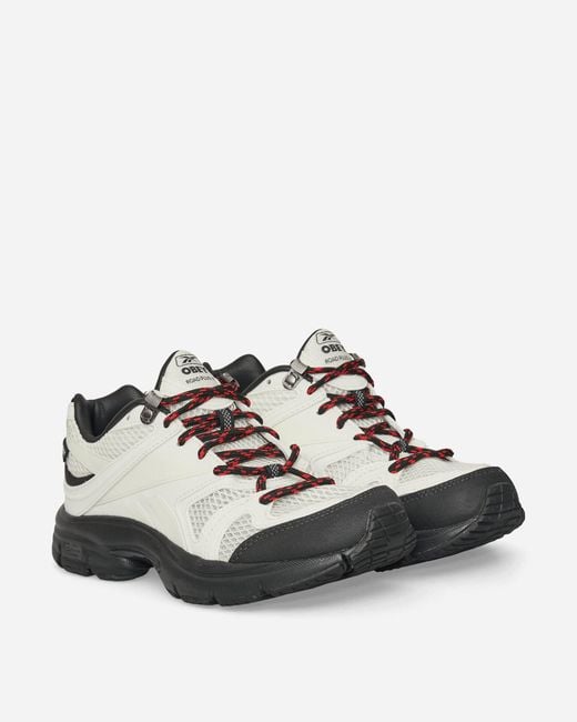 Reebok White Obey Premier Road Plus Vi Sneakers Chalk for men