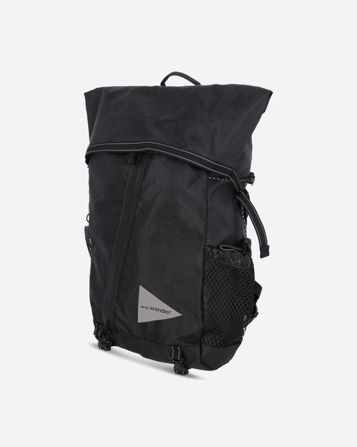 And Wander Black Ecopak 18l Backpack for men