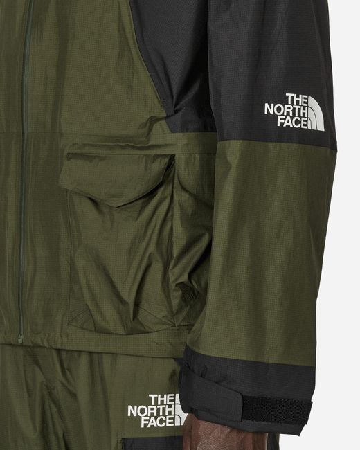 The North Face Project X Green Undercover Soukuu Hike Packable Mountain Light Shell Jacket Forest Night for men
