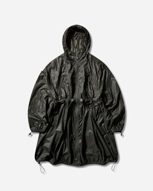 The North Face Black Women S Cecilie Bahnsen Emma Long Wind Jacket Forest Night