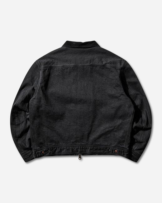 ジャケット・アウター TENDERLOIN ZIP UP WORK JKT U BLACK M Kapital S 14Oz X Denim Bone Lining Reversible Zip-Up Work Jacket