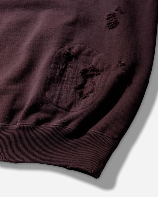 Neighborhood Purple S Savage Sweat Hoodie Burgundy for men